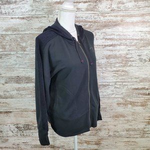 Champion Women Herringbone Black Zip 1X